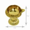 MODERN INDIAN ART Traditional Brass Diya Diwali Pooja Diya Lamp Home Dcor Beautiful Handmade Gift Pcs view 3