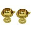 MODERN INDIAN ART Traditional Brass Diya Diwali Pooja Diya Lamp Home Dcor Beautiful Handmade Gift Pcs view 4