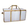 Simplify 128 Count Organizer Christmas Ornament Storage | Dimensions: 26.4"x 13.5"x 13.4" | Gold | Easy Carry Handles | Christmas Organization | Zipper Closure | Holds 128 Ornaments view 1