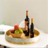 Large Barrel Head Decorative Storage Serving Tray view 2