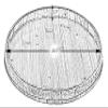 Large Barrel Head Decorative Storage Serving Tray view 4