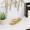 Cheung's Ceili Golden Cast Iron Sea Horse Decorative Tray, 5.5" L x 10.25" W x 1" H, Gold view 2