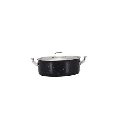 Bon Chef 60030GALAXY 6 qt Hotstone Galaxy Cucina Pot with Cover - Induction Bottom