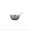 Bon Chef 60008TAUPE 12 in. Hotstone Taupe Cucina Chefs Pan with Lid - Induction Bottom view 1