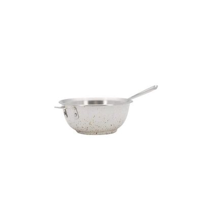 Bon Chef 60008DESERT 12 in. Hotstone Desert Cucina Chefs Pan with Lid - Induction Bottom