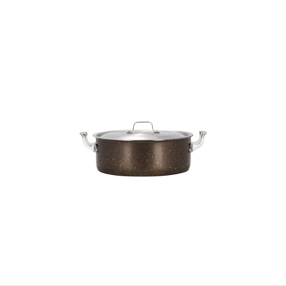 Bon Chef 60030COFFEE 6 qt Hotstone Coffee Cucina Pot with Cover - Induction Bottom