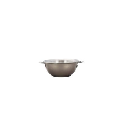 Bon Chef 60011TAUPE 10 in. Hotstone Taupe Cucina Braiser Pan with Lid - Induction Bottom