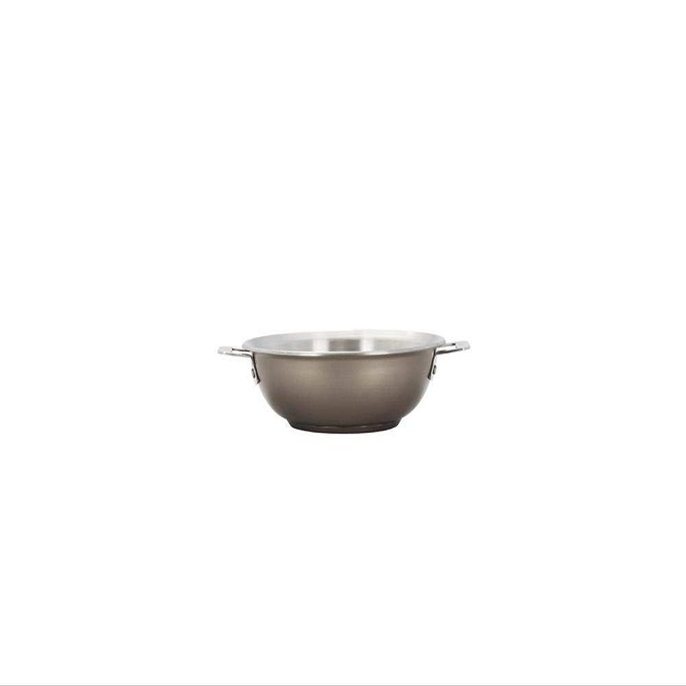 Bon Chef 60011TAUPE 10 in. Hotstone Taupe Cucina Braiser Pan with Lid - Induction Bottom
