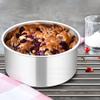 TeamFar 6 Inch Cake Pan, 6 x 3 Deep Round Cake Pan Tier Baking Pans Set Stainless Steel, For Baking Steaming Serving, Healthy & Toxic Free, Deep & Straight Size, Oven & Dishwasher Safe - Set of 4 view 3