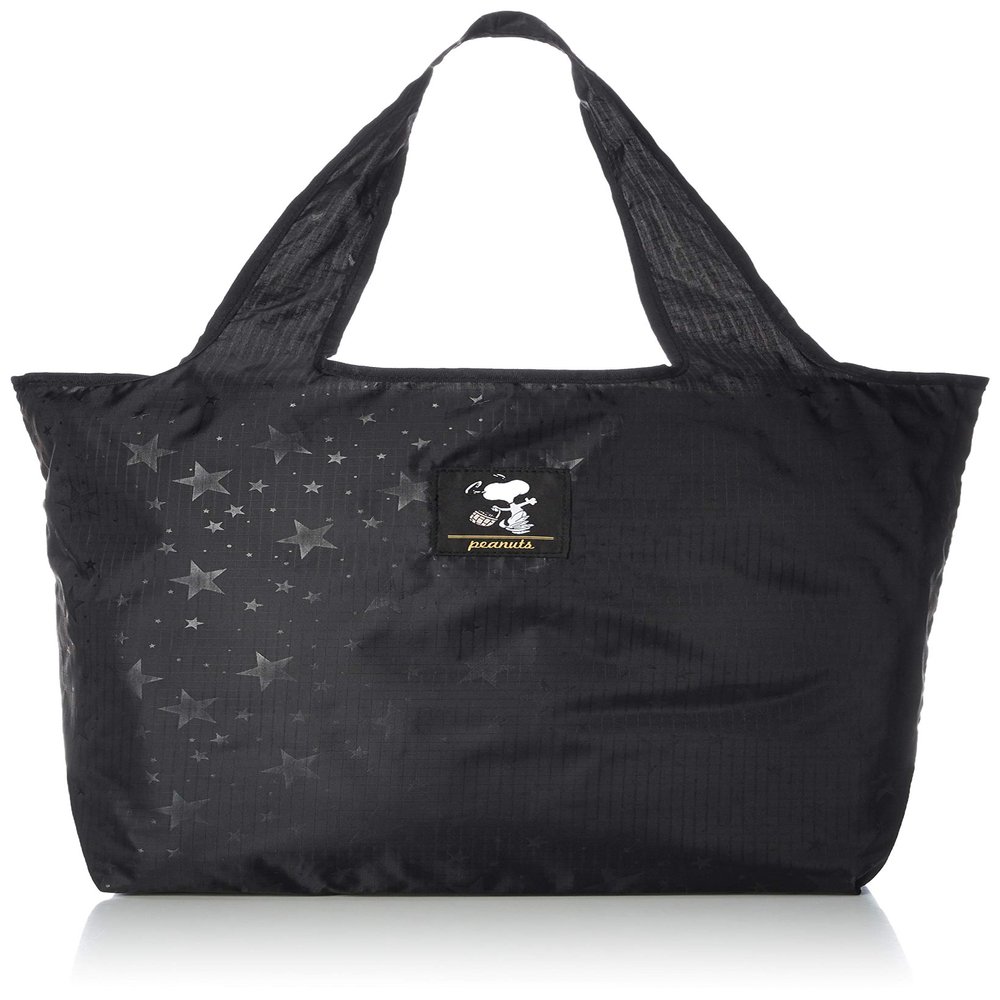 Siffler ECO0120 Character Folding Eco Bag, Women's, PN27 Star Black