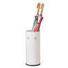 Umbrella Racks WXYZ White Umbrella Stand is Not Easy to Rust with High Temperature Paint, Non-Slip Base and Large Capacity Hotel Office Umbrella Bucket 50x22cm view 1