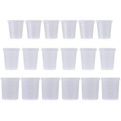 1 Set 30pcs Measuring Cup Plastic Jigger Small Jigger Plastic Measuring Water Cup Clear Jigger