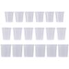 1 Set 30pcs Measuring Cup Plastic Jigger Small Jigger Plastic Measuring Water Cup Clear Jigger view 1