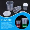 1 Set 30pcs Measuring Cup Plastic Jigger Small Jigger Plastic Measuring Water Cup Clear Jigger view 3
