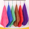DOITOOL Microfiber Towels Fleece Hand Towels 6-Pack Solid Dry Absorbent for Kitchen Bathroom view 3