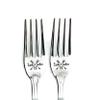 Anniversary Gift for Couples, Engagement Birthday Christmas Housewarming Present, Engraved Forks Set view 1