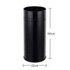Umbrella Racks WXYZ Black Stainless Steel Umbrella Stand, with Hooks Can Store More Than 20 Umbrellas, 50x22cm for Office, Hotel and Shopping Malls view 2