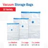 10 Pack Variety Vacuum Storage Bags for Comforters, Blankets & Clothes  Vacuum Sealed Compression Bags with Electric Pump  Space Saver Storage Bags for Bedding, Travel & Organization (4M, 3L, 3XL) view 3