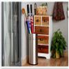Umbrella Racks WXYZ Stainless Steel Umbrella Stand, Waterproof and Rust-Proof Household Hotel Umbrella Bucket, Can Store More Than 20 Umbrellas, 50x22cm view 3