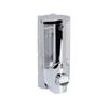 axentia Hanging Soap Dispenser, Silver/Transparent, ca. 7,5 x 19 x 8,5 cm view 1