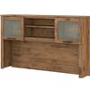 Bush Home Somerset 60W Desk Hutch in Fresh Walnut view 1