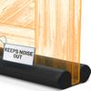 Everlasting Comfort 2 Sided Under Door Draft Stopper for Bottom of Doors - Quick Install, Keeps Heat In & Cold Air Out - Sound Proofing Foam Strip Gap Filler, Noise Blocker for Interior -Fits 30"-36"W view 1