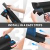 Everlasting Comfort 2 Sided Under Door Draft Stopper for Bottom of Doors - Quick Install, Keeps Heat In & Cold Air Out - Sound Proofing Foam Strip Gap Filler, Noise Blocker for Interior -Fits 30"-36"W view 3