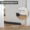 Everlasting Comfort 2 Sided Under Door Draft Stopper for Bottom of Doors - Quick Install, Keeps Heat In & Cold Air Out - Sound Proofing Foam Strip Gap Filler, Noise Blocker for Interior -Fits 30"-36"W view 4