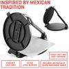 Uno Casa Cast Iron Tortilla Press 8 Inch - Bundle of Skillet for Roti / Comal Pan, Tawa / Dosa Pan Pataconera, Comales para Tortillas view 2