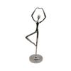 Decorative Pewter Dancer Set Of Three Statues view 3
