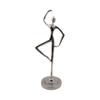 Decorative Pewter Dancer Set Of Three Statues view 4