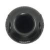 Black Pottery Vase Sgraffito Design view 2