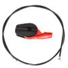 Fdit Universal 65'' Throttle Cable Switch Control Replacement Kit for Garden Lawnmowers(Red) view 1