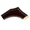OVALCREST Oval Beveled Wall Mirror for Home Decor - San Francisco Style - Rosewood - 20x24 Outside Dimensions view 2
