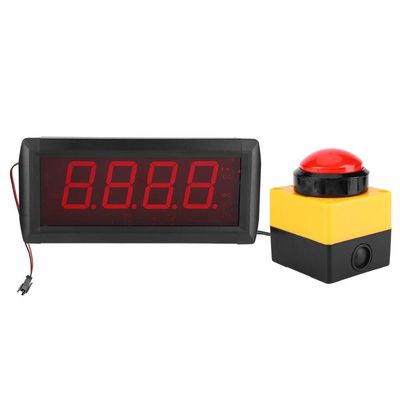 Countdown Timer,10 Seconds LED Digital Display Timer,with Remote Control,for Mall Promotion,Advertising(US)
