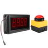 Countdown Timer,10 Seconds LED Digital Display Timer,with Remote Control,for Mall Promotion,Advertising(US) view 2