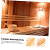Cabilock 1pc Wooden Timer for Sauna Dry Steam Room Reminding Timer Design Easy to Operate Transparent for Indoor Use view 3
