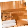 Cabilock 1pc Wooden Timer for Sauna Dry Steam Room Reminding Timer Design Easy to Operate Transparent for Indoor Use view 4