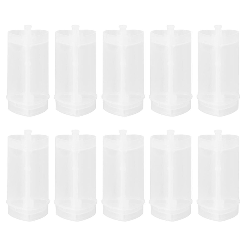 Cabilock 10pcs Push-up Holder Shooter Cake Pop Holder Holiday Diy Cake Stand Cake Pops Monitor Stands Transparent Cake Holder Party Favor Cake Container Push-up Cake Tube Candy Dessert