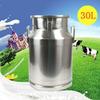 20L/30L Stainless Steel Milk Can Milk bucket Wine Pail Water Bucket Oil Barrel Tea Silicone seal Transport Cans with Sealed Lid Heavy Duty Wine Pail Liquid Storage (30L) view 3
