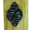 Field Guardian Wood Post - Nail on Insulator - Isoline - Polyrope - Black - 100/pk view 1