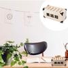 Cabilock 1pc Wood Piggy Bank for Saving Box Desktop Decoration for Home Office Multi-Opening Design Great for Organizing and Bills view 4