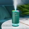For Bedroom Home Mist Humidifiers For Household Mute Ultrasonic Humidifier Usb In-Line Cylindrical Atomizer One-Key Adjustment And Convenient Carrying Humidifier-Armygreen view 3