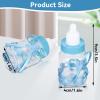 24PCS Baby Bottle Shower Favors Set, Plastic Candy Box Favor Boxes Mini Fillable Candy Bottle Decorations for Boy Girl Baby Shower Birthday Party view 3