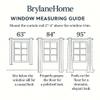 BrylaneHome Poly Cotton Canvas Back-Tab Panel - 48" W 84" L, Navy view 3