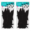 20 CT Shark Silhouette Cut Outs Luau and Under The Sea Decorations - Nautical Theme - Summer Beach Party Supplies view 2
