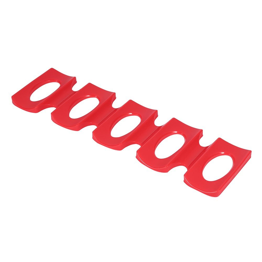 Kitchen Gadgets Bottle Stacking Mat Wine Bottle Holder, Can Holder Red Beer Can Rack, for Countertop Kitchen
