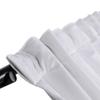 Drapifytex Set of 2 Solid Velvet Room Darkening Curtains Back Tab Rod Pocket Off White 50W x 63L Inch view 2