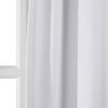 Drapifytex Set of 2 Solid Velvet Room Darkening Curtains Back Tab Rod Pocket Off White 50W x 63L Inch view 4