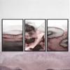 SIGNWIN 3 Piece Framed Canvas Wall Art Abstract MountainCanvas Prints Home Artwork Decoration for Living Room,Bedroom - 16"x24"x3 Panels view 4